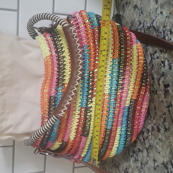 Chic boho style colorful woven bag - Picture 10 of 10